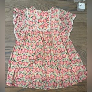 Floral Louise Misha Short Sleeve Dress